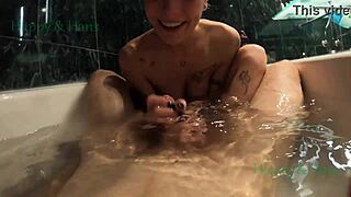 i'm happy having sex with hans in the bathtub underwater part 2