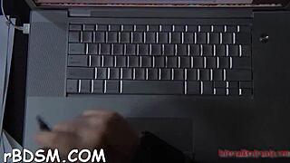 Filthy girl masturbates after dinner with toys