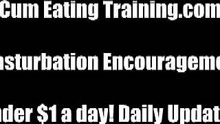 Eat Your Cum For Your Curious Roommates Cei