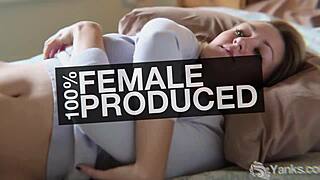 sexy woman bathing in pool, masturbating.