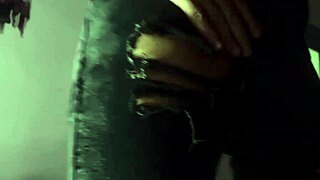 Anarchia Spies in Shower, Then EXPLODES and PISSES in Bedroom with HUGE COCK