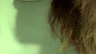 Stepmother gently caresses her breasts to climax