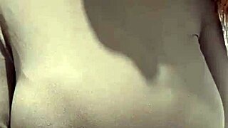 Stepmother gently caresses her breasts to climax