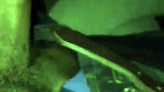 She gives road head to the interracial guy in the car while driving