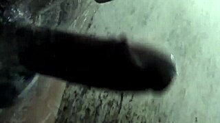 Intensely Enjoying a Handjob on a Massive Monster Cock