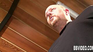 busty german milf getting double fucked hard