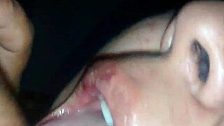 fat bbw prostitute gives blowjob to friend in hotel room