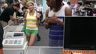 Girlfriend's Pussy Pounded Hard for Pawnshop Cash