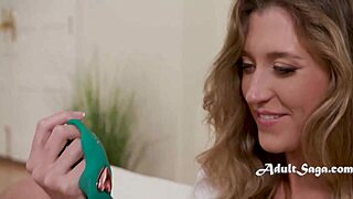 Young Caucasian Babe Addison Uses Remote Vibrator With Victor 😈