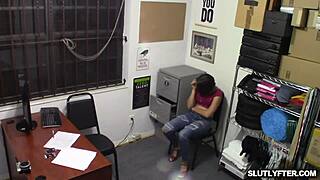 Natalie's Clit Ignites Under Stud's Touch