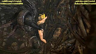 alien hmv compilation 1 featuring big tits blowjob monster ass sex