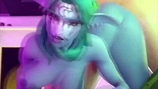 a compilation of sfm scenes from 2023 featuring blowjobs