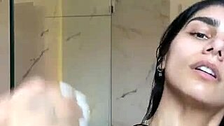 mia shows off her big ebony ass, african beauty with huge tits and black curves