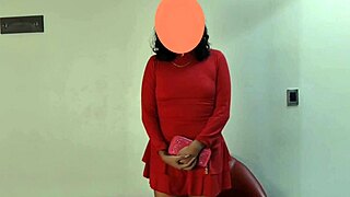 Wet Mexican girl of 21 years old has sex with 45-year-old man in dress