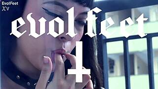 Feel The Saliva Dripping Between My Toes In This Intense POV!