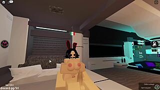 having a good moment in roblox with deepthroat and cum