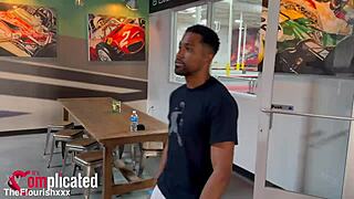 it's complicated when brunette milf gets big black cock in episode 1