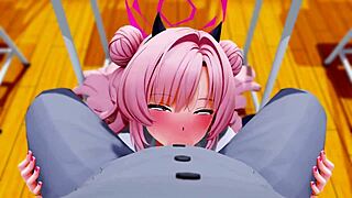 Kirara Performs Intense Blowjob In 3D Anime Hentai