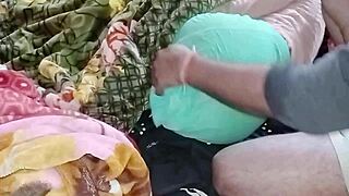 Bhabhi lay on bed while devar slammed her from behind. Didn't expect such wild screams!