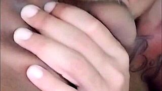 I sucked on those big saggy tits for the first time, they were so delicious