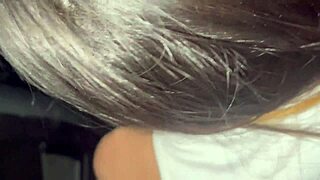 my friend lent me his bmw to fuck the little car girl good 😏