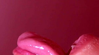 Japanese Babe Swallows Cum in Close-Up Blowjob Scene.