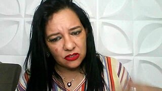 Mother-In-Law's Erotic Seduction with Passionate Kisses and Intimate Touches Leading to Intense Pleasure