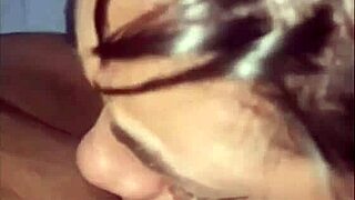 He fucked the cute chubby girl with her pink pussy, stretching her ass with a big black monster cock.