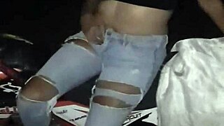 After the party, the daughter-in-law pays her bet with a creampie