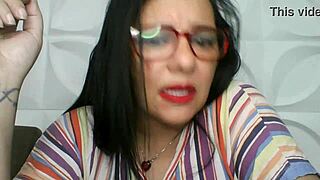 Mother-In-Law's Erotic Seduction with Passionate Kisses and Intimate Touches Leading to Intense Pleasure