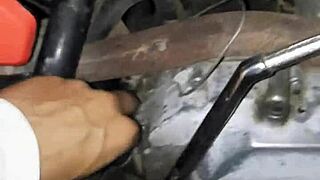 After the party, the daughter-in-law pays her bet with a creampie