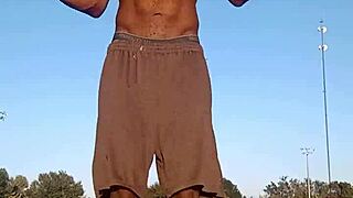 Skinny Beauty Teases Solo