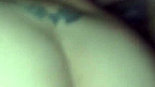 blonde girlfriend gets anal doggy style!