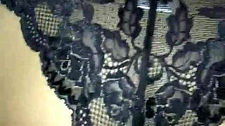 couple participates in group swingers gathering