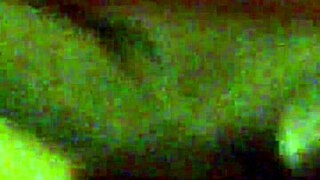 MZ Slippery enjoys a relaxing solo session in front of the mirror