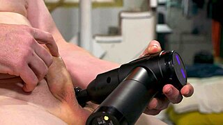 slow motion solo massage with big hands and gentle touch.