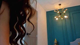 Frida Klein Dancing in Hot Black Lingerie with Sexy Moves