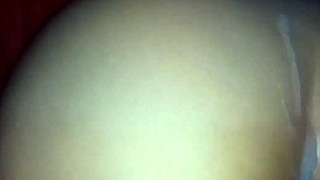 that huge latina ebony milf ass drains all my cum