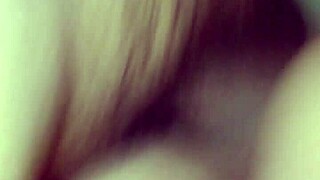 The milf reveals her wet pussy for the amateur audience to see