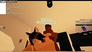 Roblox got me bent over, pounded hard till I’m dripping with cum