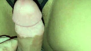 cock pump followed by masturbation and cream pie