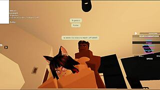 Roblox got me bent over, pounded hard till I’m dripping with cum