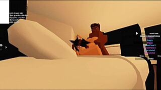 Roblox got me bent over, pounded hard till I’m dripping with cum