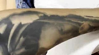 the neighbor invited the teen for anal in his apartment