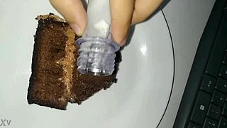 Cum Covered Cake In Blowbang Bukkake Session