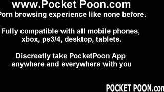 toying her tight pussy through torn pantyhose