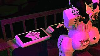 I'm Taming My Snowbunny Friend With Big Black Cock