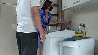 hey, check this arab housewife taking that big black cock!