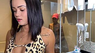 street guy banging trainer's wife so good, huh?