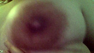 She begs you to suck her big boobs